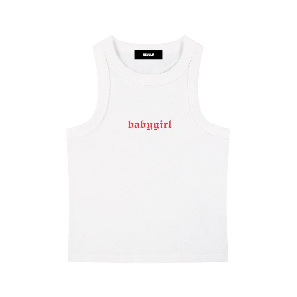 SNOW WASHED TANK TOP BABYGIRL