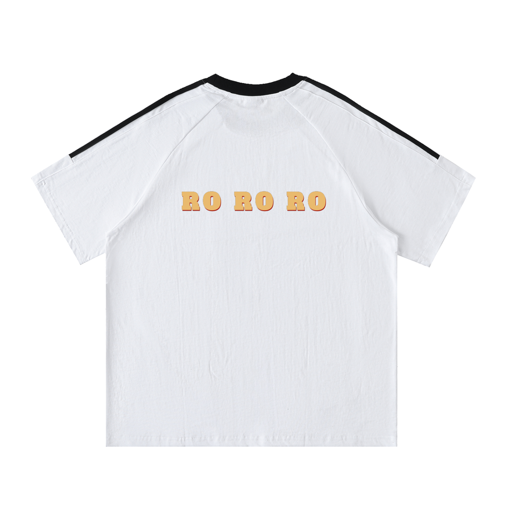 UNISEX CONTRAST TAPE T-SHIRT - WORLD CUP - RO RO RO