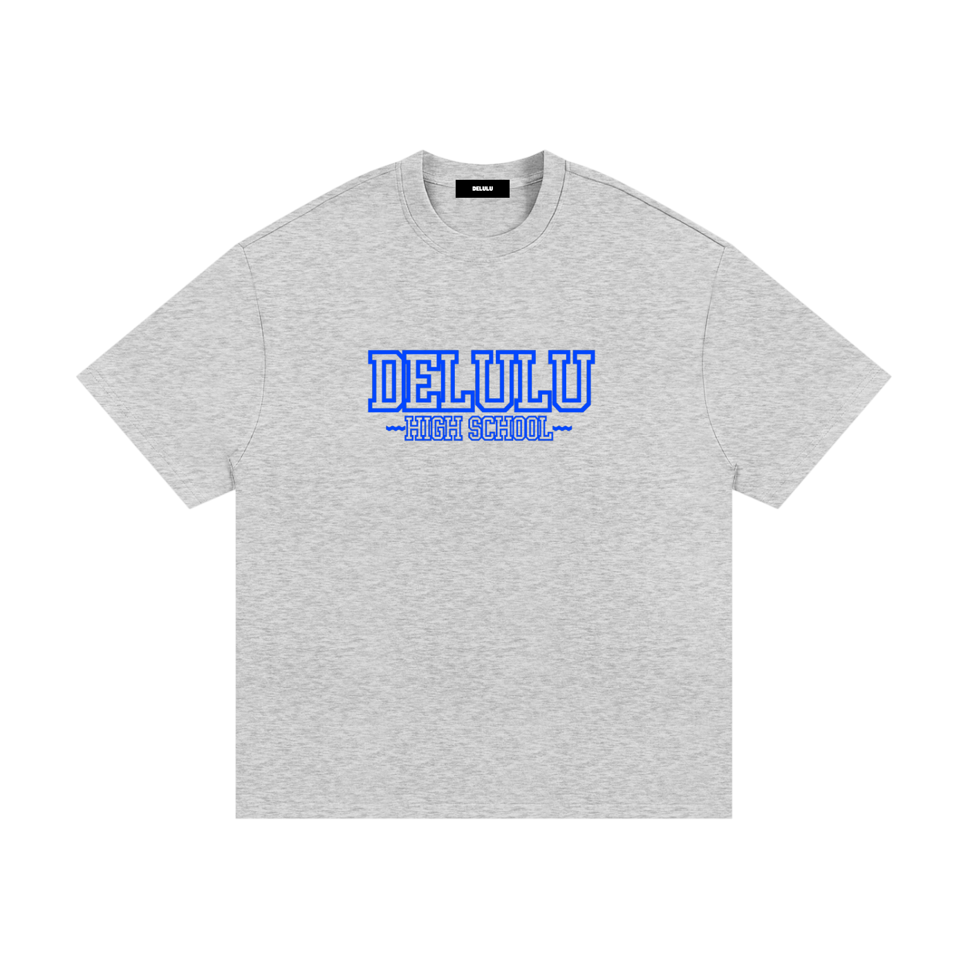 ESSENTIAL HEAVYWEIGHT COTTON T-SHIRT - DELULU HIGH SCHOOL