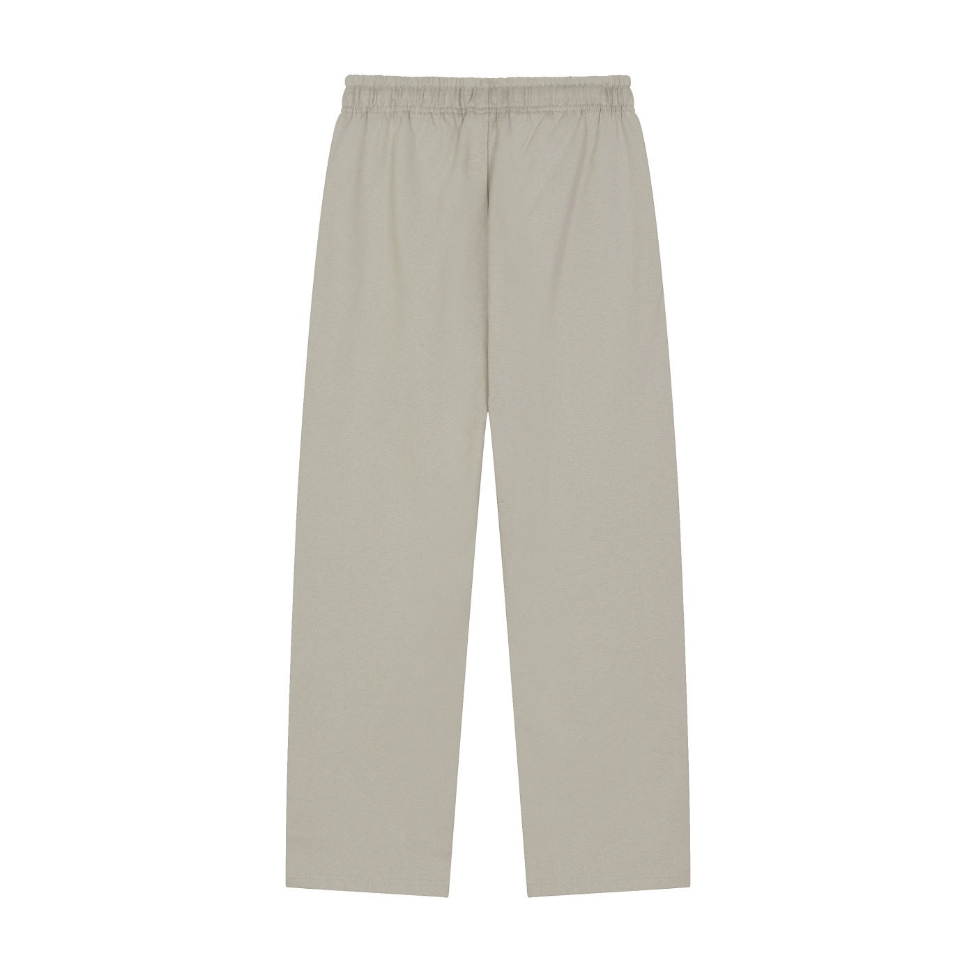 STRAIGHT-LEG SWEATPANTS UNISEX - BEIGE