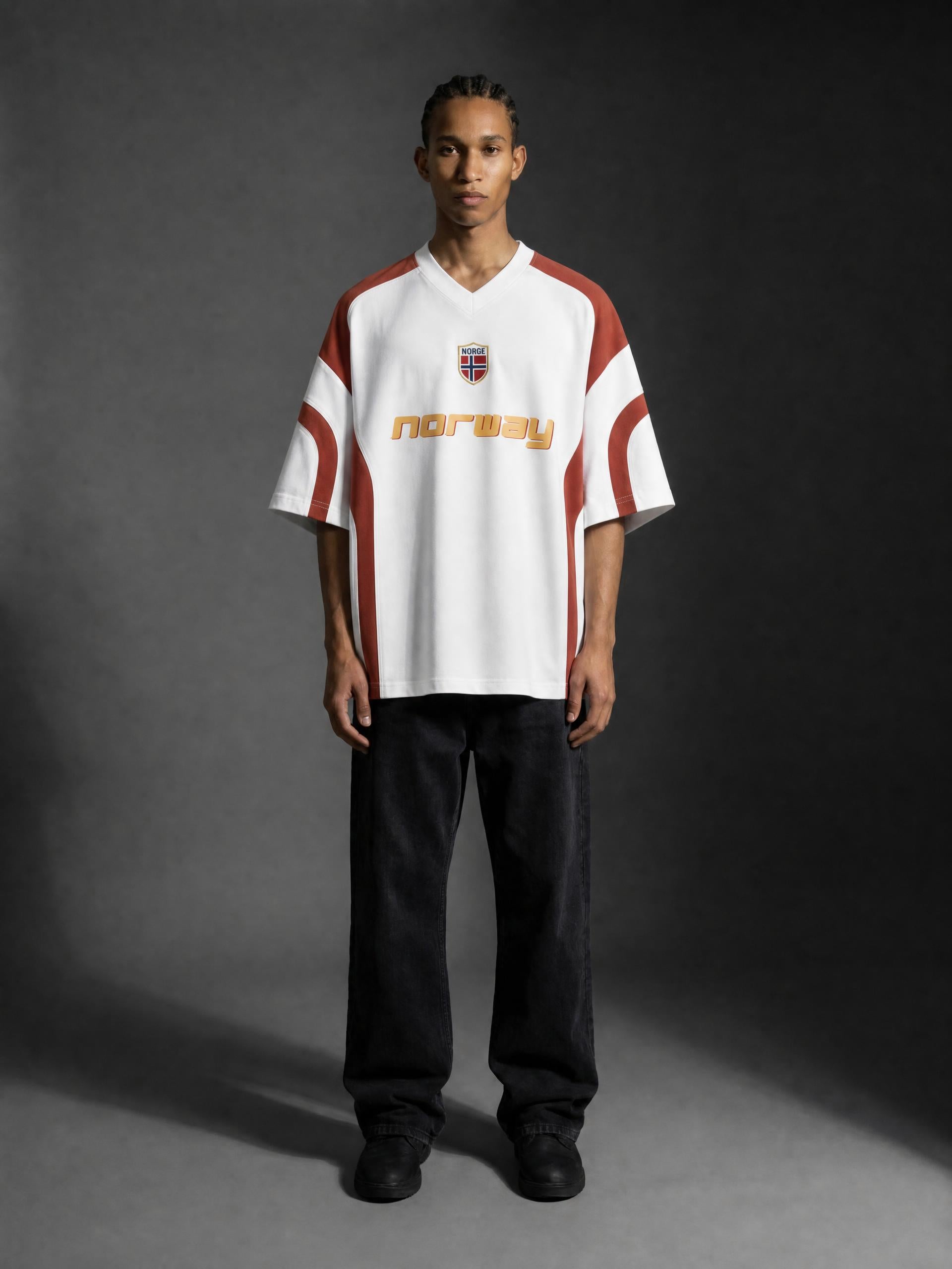UNISEX COTTON T-SHIRT WORLD CUP - NORWAY - HAALAND