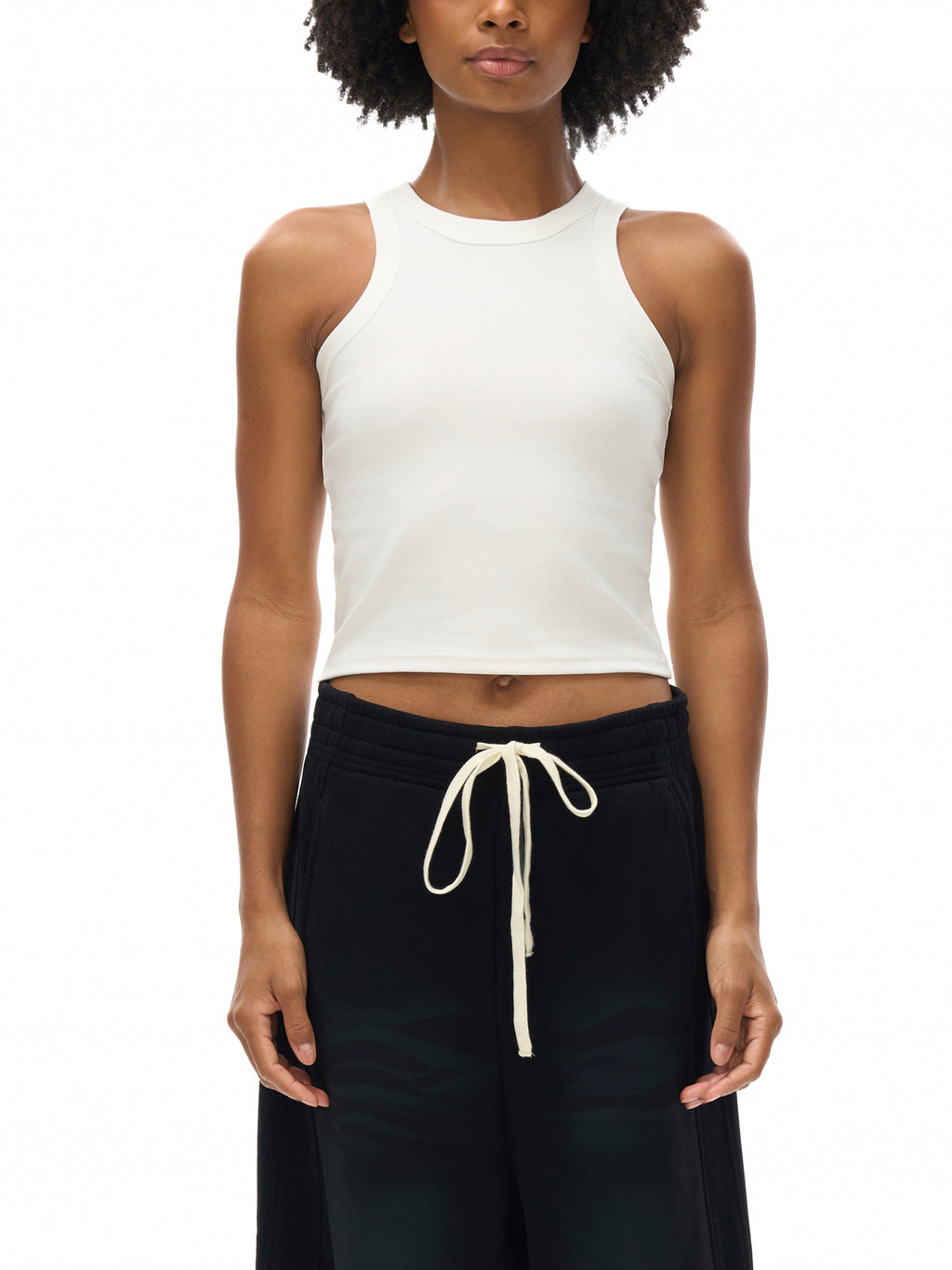 SNOW WASHED TANK TOP TOO PRETTY FOR A JOB